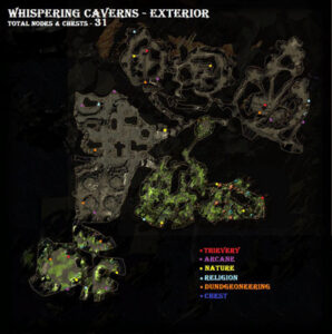 Skill Nodes - Whispering Caverns Exterior