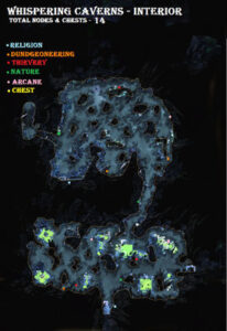Skill Nodes - Whispering Caverns Interior